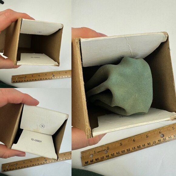 Vtg Used Finesse 9 inch folding Ice Cap Water Bottle Ice Pack w Box Prop READ - Picture 8 of 11